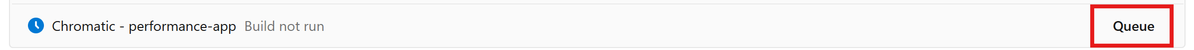 Manual queue button in Azure DevOps interface