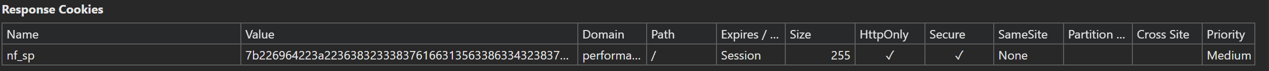 Response headers cookie example