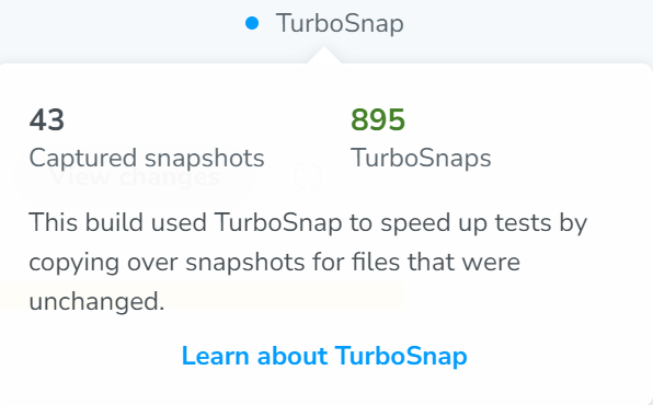 Turbosnap runned example